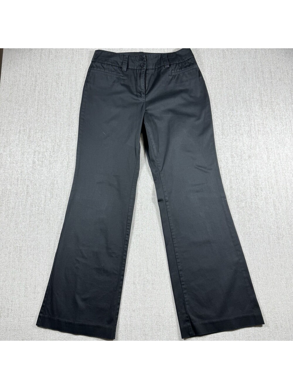 New York & Company Women's Black Stretch Rise Dress Pants Size 10